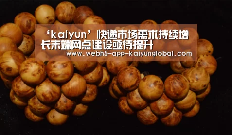 ‘kaiyun’快递市场需求持续增长末端网点建设亟待提升(图1)